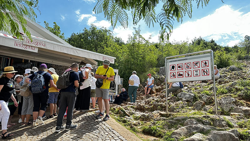 colina das aparições em Medjugorje, Bósnia