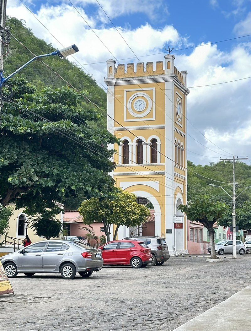 Torre do Relógio, em Piranhas, Alagoas