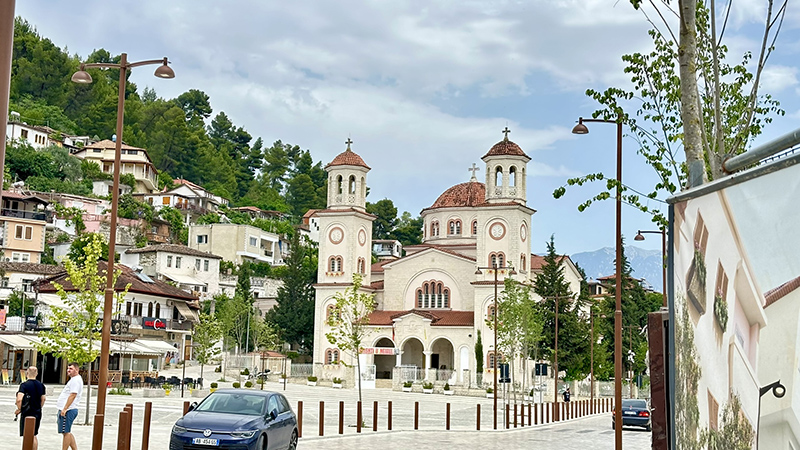 Catedral de São Demétrio em Berat, Albânia