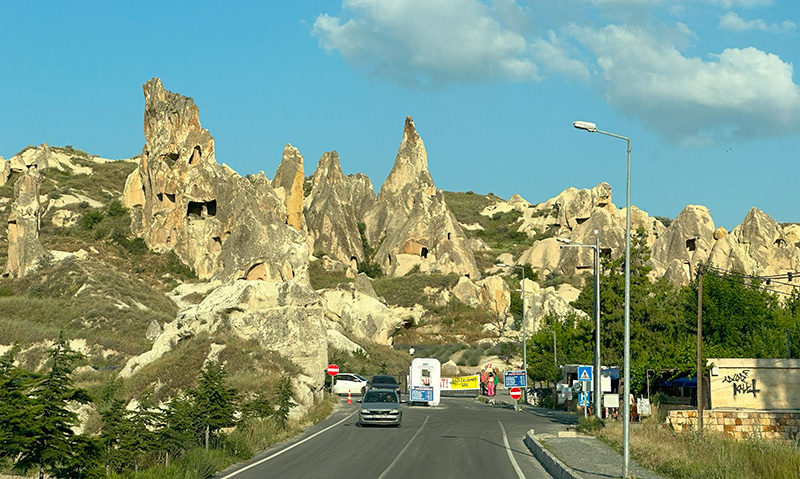 Formações rochosas da Capadócia, Turquia