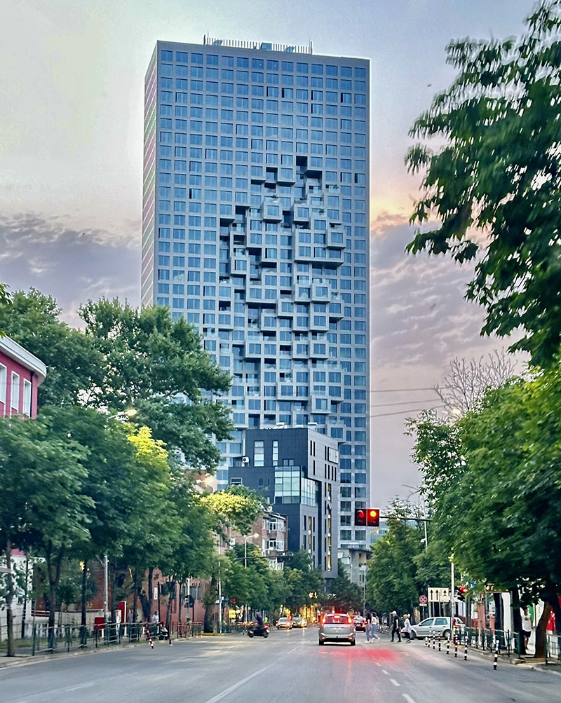 DTA Tower, em Tirana, Albânia