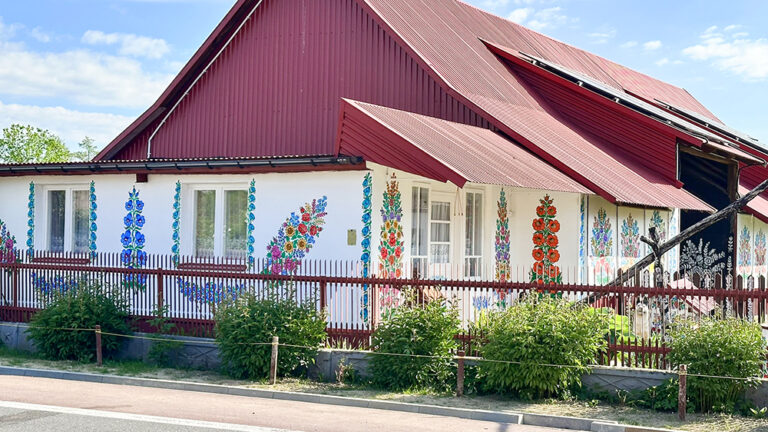 Casa de Zalipie, Polônia