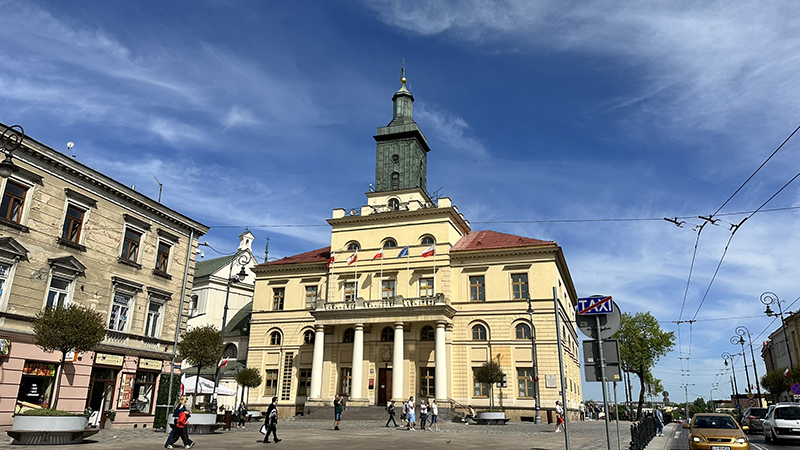 A Nova Prefeitura de Lublin, Polônia Nova Prefeitura