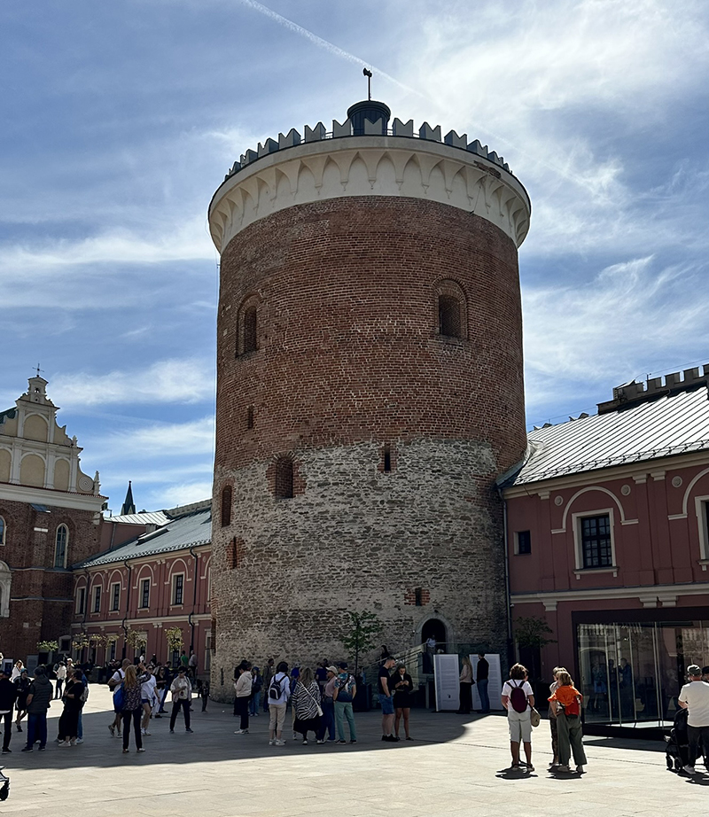Lublin, Polônia: uma viagem pelos caminhos da história, da arte e do imaginário 13 Torre medieval do castelo de Lublin, Polônia