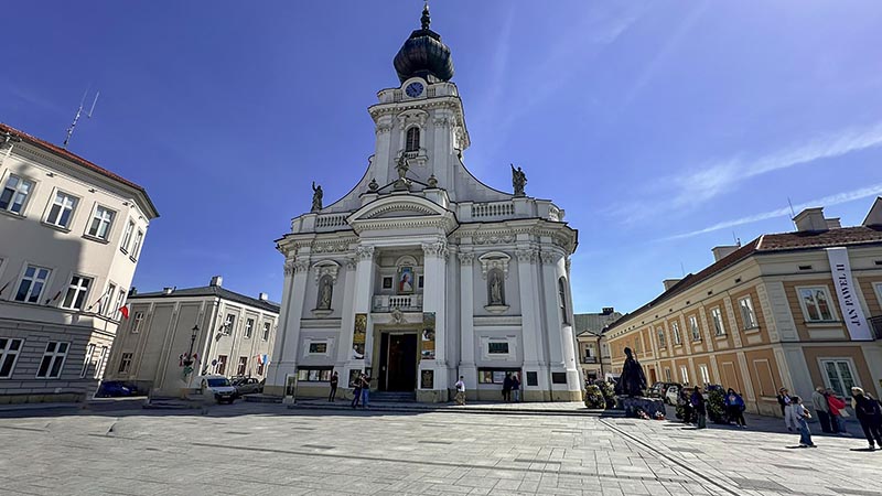 Basílica em Wadowice, Polônia