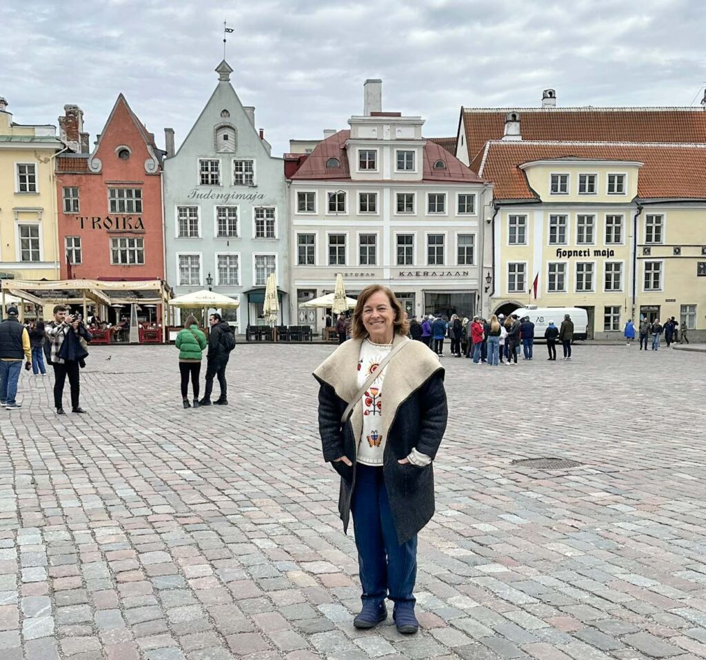 Praça da Câmara Municipal de Tallinn, Estônia