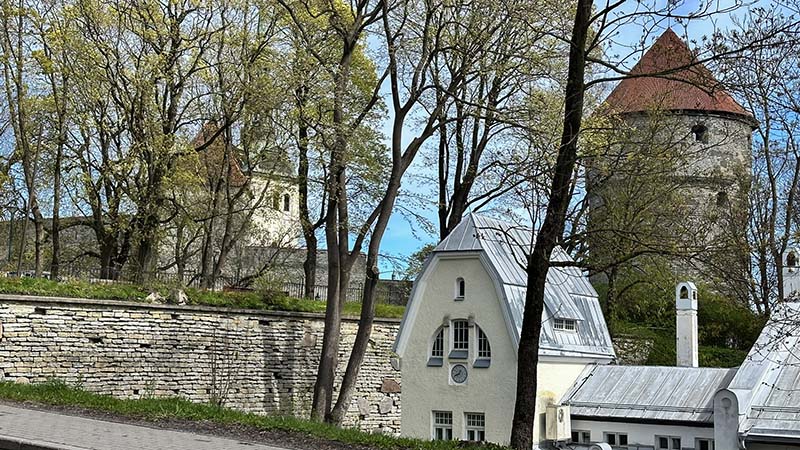 As muralhas de Tallinn 