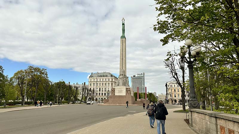 Monumento à Liberdade, em Riga, Letônia