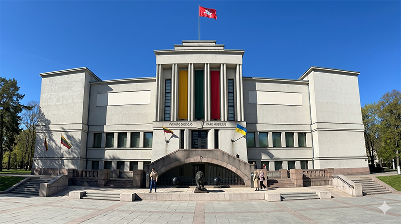 Museu de Guerra Vytautas, o Grande, em Kaunas, Lituânia
