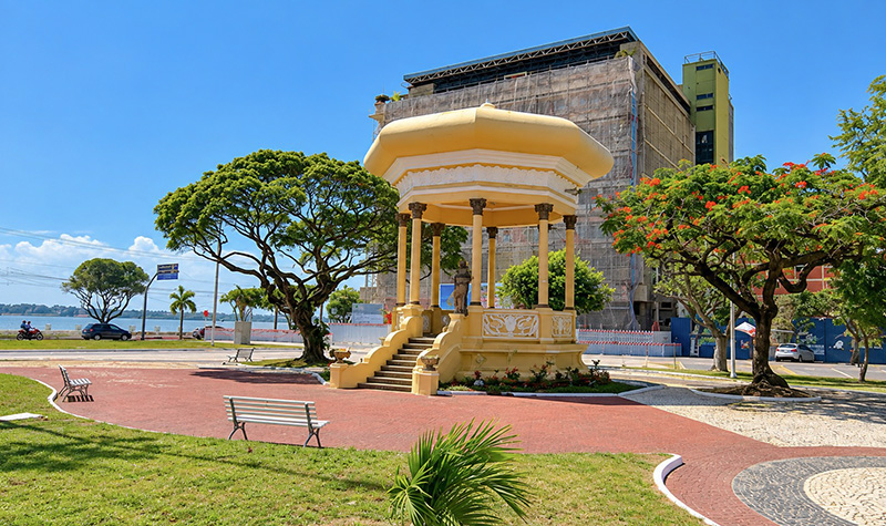coreto da Praça Fausto Cardoso