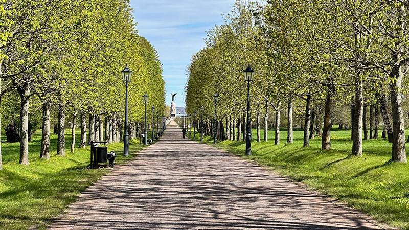 Parque Kadriorg e o Monumento Russalka