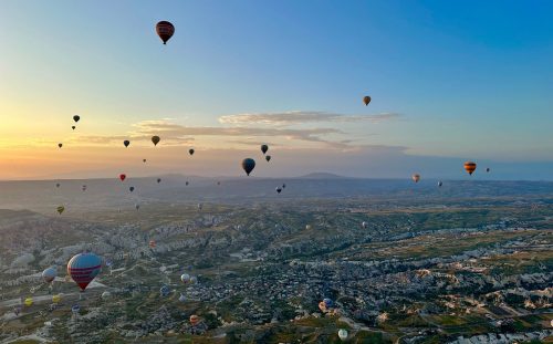 Voo de balão na Capadócia, Turquia