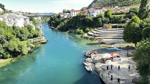 Mostar e seu cartao postal