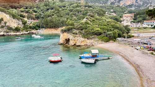 Praia de Corfu, Grécia