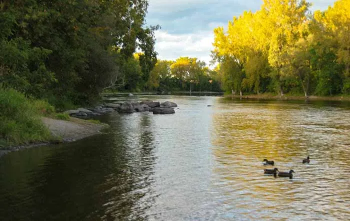 Parc des Iles, em Montréal, Canada Parc des Iles, em Montréal, Canada