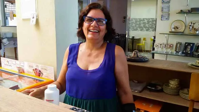 Kátia Rocha, proprietária do Restaurante Maturi, em Aracaju, Sergipe Kátia Rocha do Restaurante Maturi