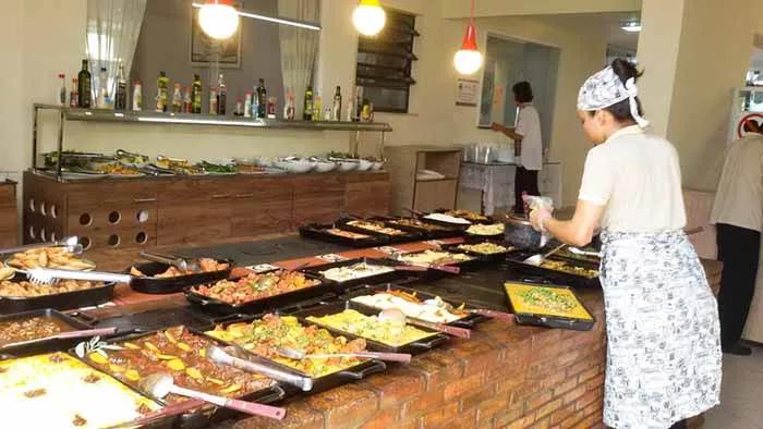 Restaurante Maturi, em Aracaju, Sergipe mesa