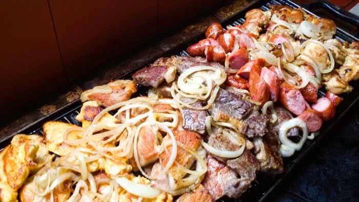 Churrasco no Restaurante Maturi, em Aracaju, Sergipe Churrasco