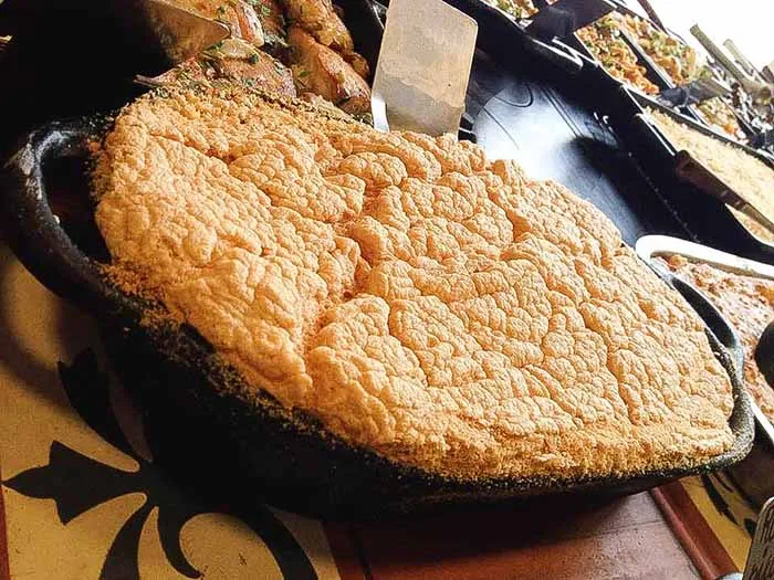 Fritada de Maturi, no Restaurante Mauri, em Aracaju, Sergipe Fritada