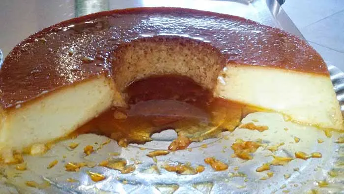 Pudim de leite do Restaurante Maturi, em Aracaju, Sergipe Pudim de leite