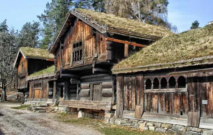 Norsk Folkemuseum em Oslo, Noruega Norsk Folkemuseum em Oslo, Noruega