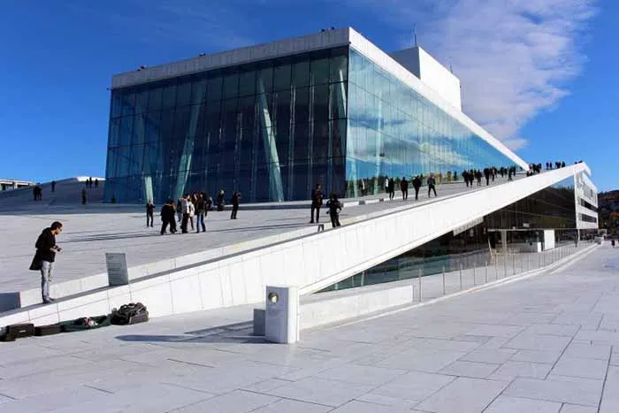 A Opera de Oslo - Noruega A Opera de Oslo - Noruega