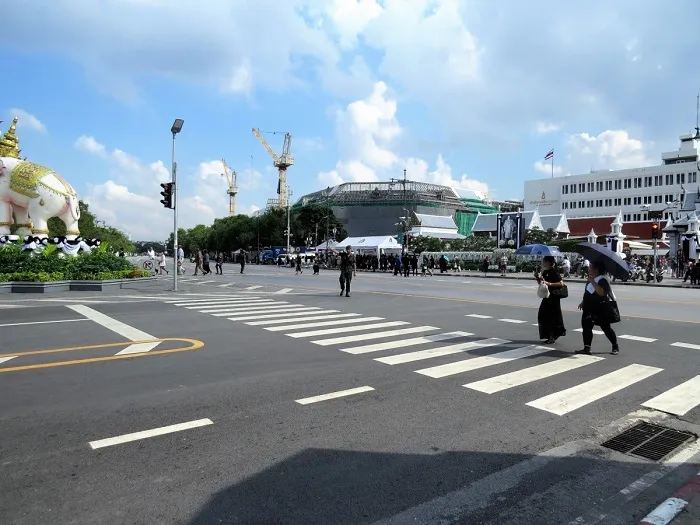 Ruas de Bangkok, Tailândia Ruas de Bangkok, Tailândia