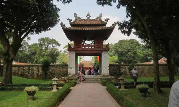 Khue Van Cac, no Templo da Literatura, em Hanói, Vietnam Templo da Literatura, em Hanói, Vietnam