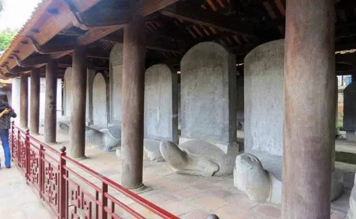 Tartarugas no Templo da Literatura, em Hanói, Vietnam Tartarugas