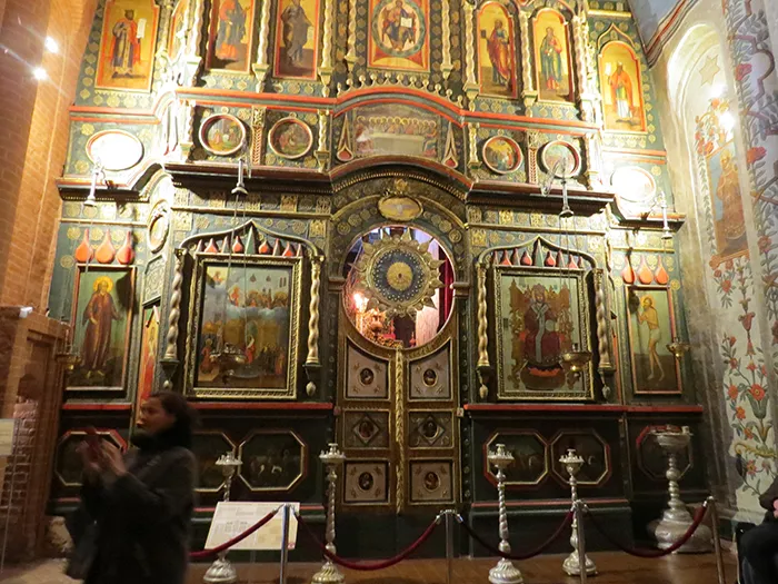 Catedral de São Basílio por dentro, em Moscou, Rússia Viagem pelo Interior da Catedral de São Basílio