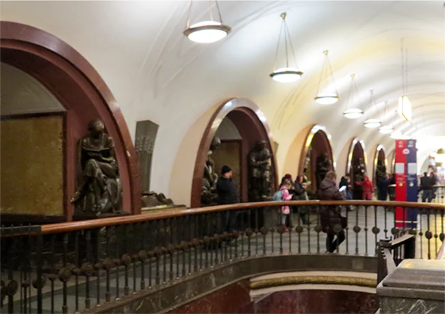 Viagem para a Rússia: descubra o que o país tem a oferecer 15 Estação Mayakovskaya