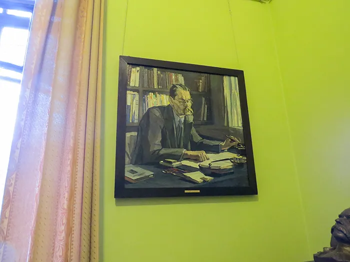 Quadro de Gorki Gorki viveu nessa casa até o final da vida, em 1936