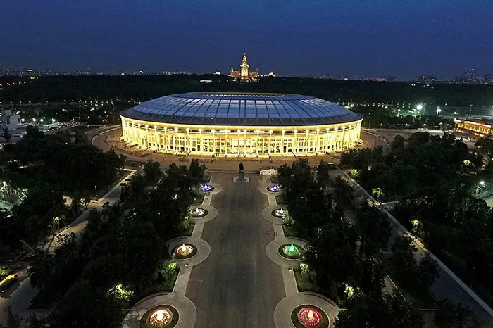 Copa do Mundo: Luzhniki Stadium em Moscou.