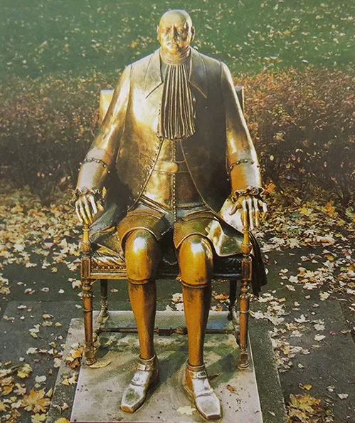 Estátua de Pedro, o Grande, perto da Fortaleza de Pedro e Paulo, em São Petersburgo, Rússia Pedro, o Grande