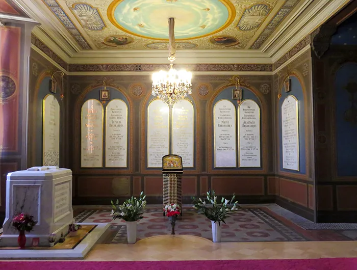 Mausoléu da Família Romanov, na Fortaleza de Pedro e Paulo, em São Petersburgo, Rússia Túmulos da família Romanov, na Fortaleza de Pedro e Paulo