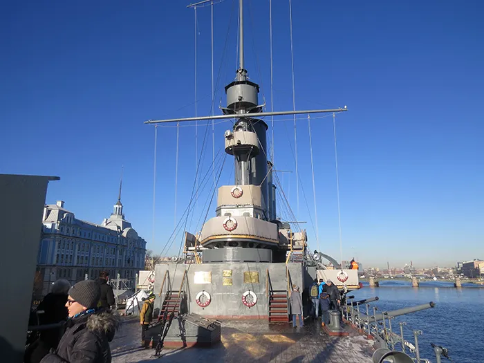 Cruzador Aurora, São Petersburgo, Rússia Cruzador Aurora