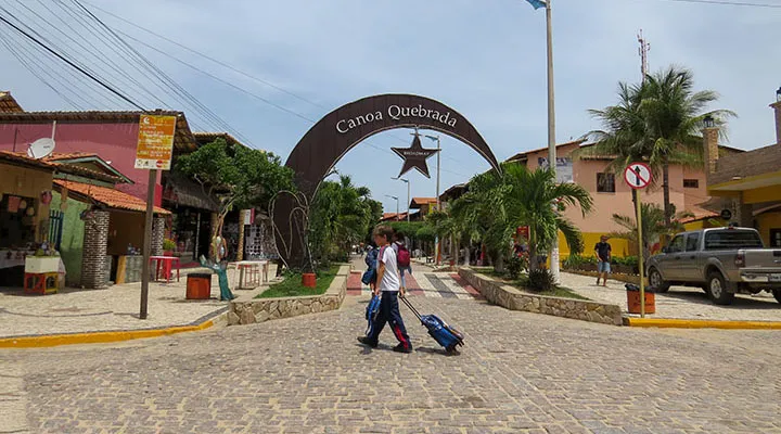 Broadway, em Canoa Quebrada, Ceará Canoa Quebrada, Ceará