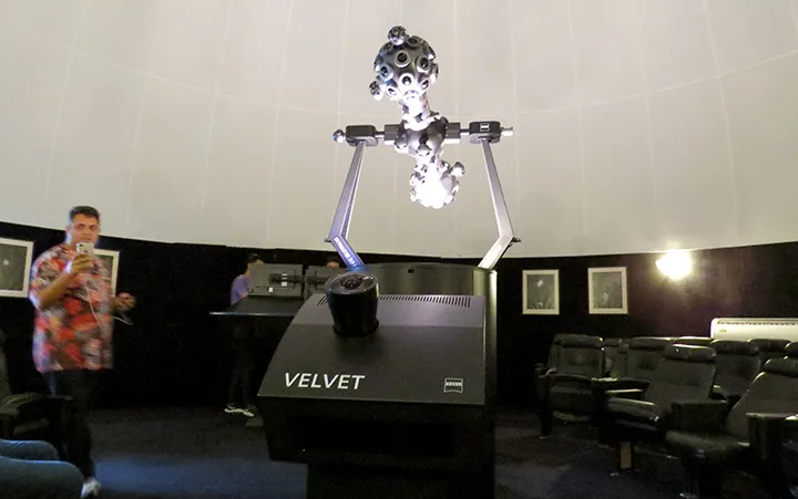 equipamento de planetário Planetário de Fortaleza
