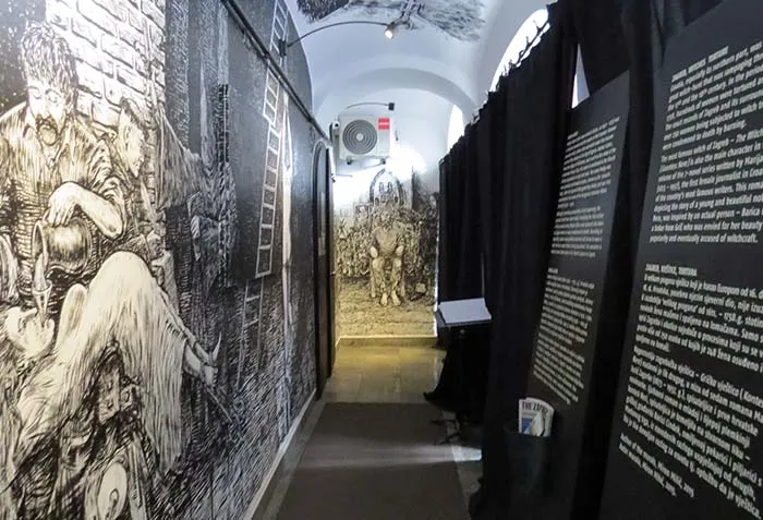 Museu da Tortura em Zagreb, Croácia Museu da Tortura