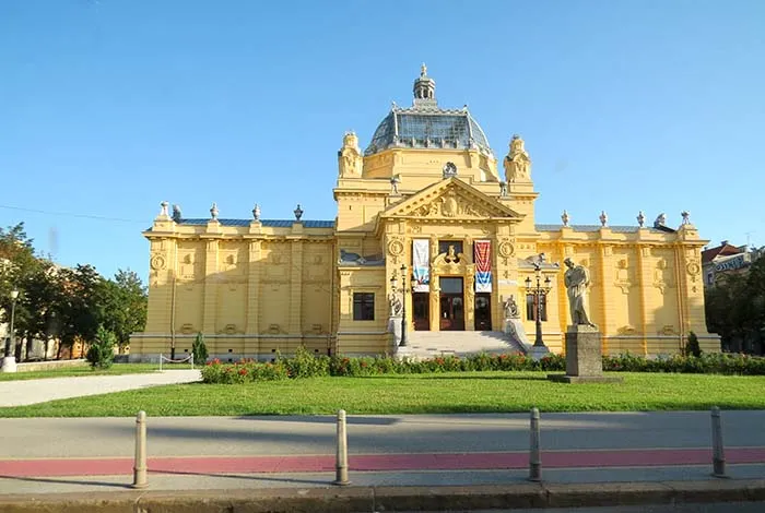 Pavilhão de Arte em Zagreb, Croácia Pavilhão de Arte