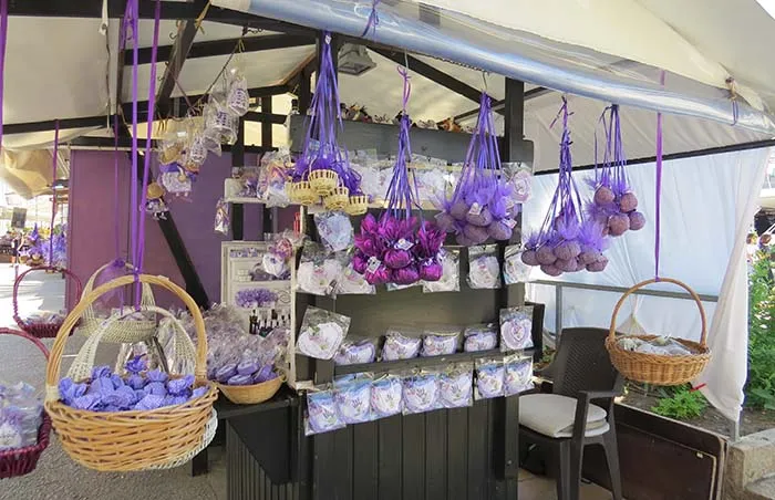Saquinhos de lavanda, em Hvar, Croacia Hvar, Croácia