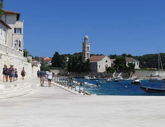 O Mosteiro de São Francisco, em Stari Grad, Hvar, Croacia Stari Grad, Croácia