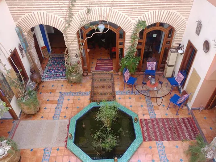 Riad Zarka, no Marrocos Riad Zarka