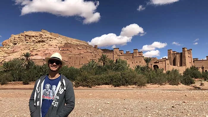 Wendell Almeida e a Aldeia fortificada - ksar Ait-Ben-Haddou Aldeia fortificada - ksar Ait-Ben-Haddou