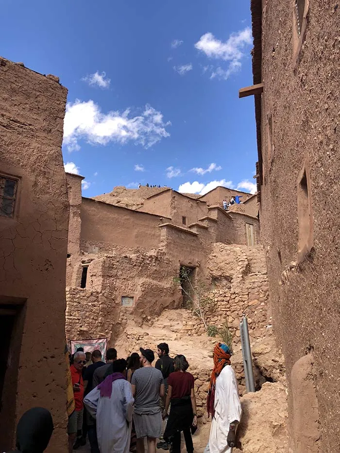 ksar Ait-Ben-Haddou, no Marrocos ksar Ait-Ben-Haddou