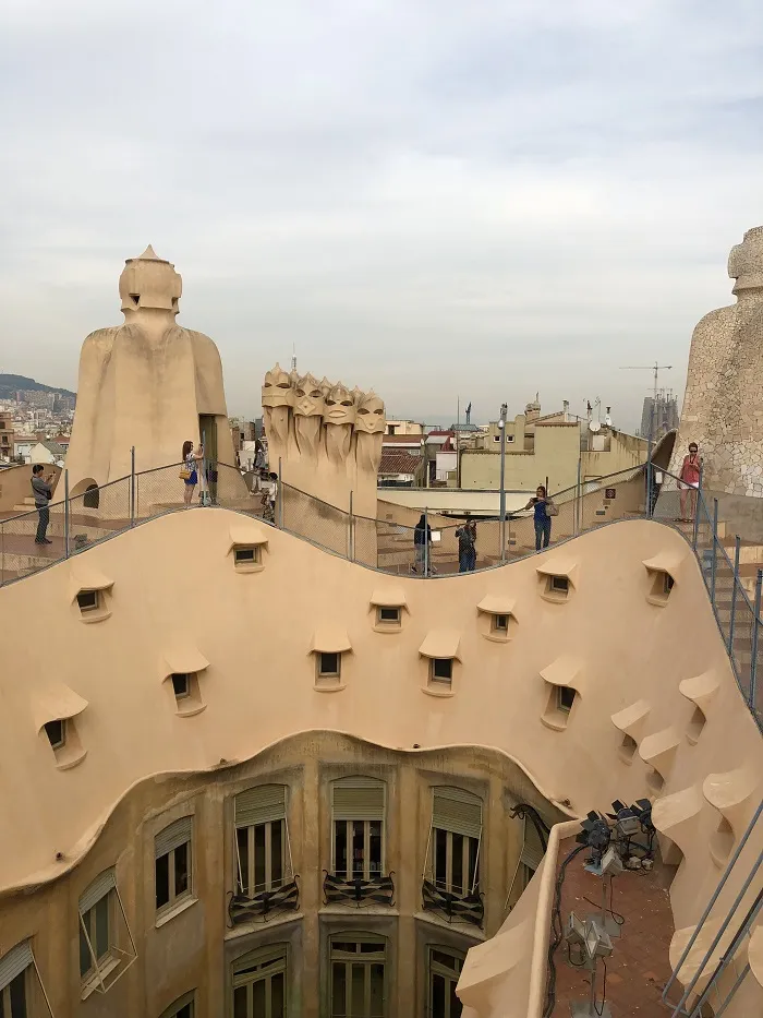Roof top de La Pedrera