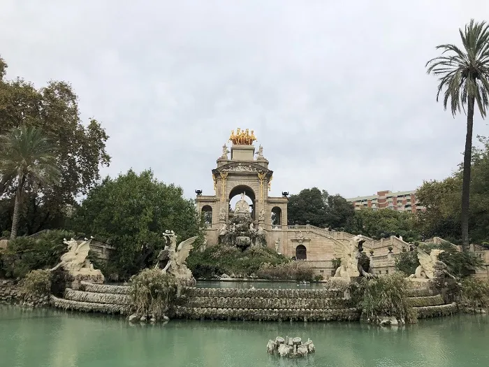 Monumento no Parc de la Ciutadella, em Barcelona