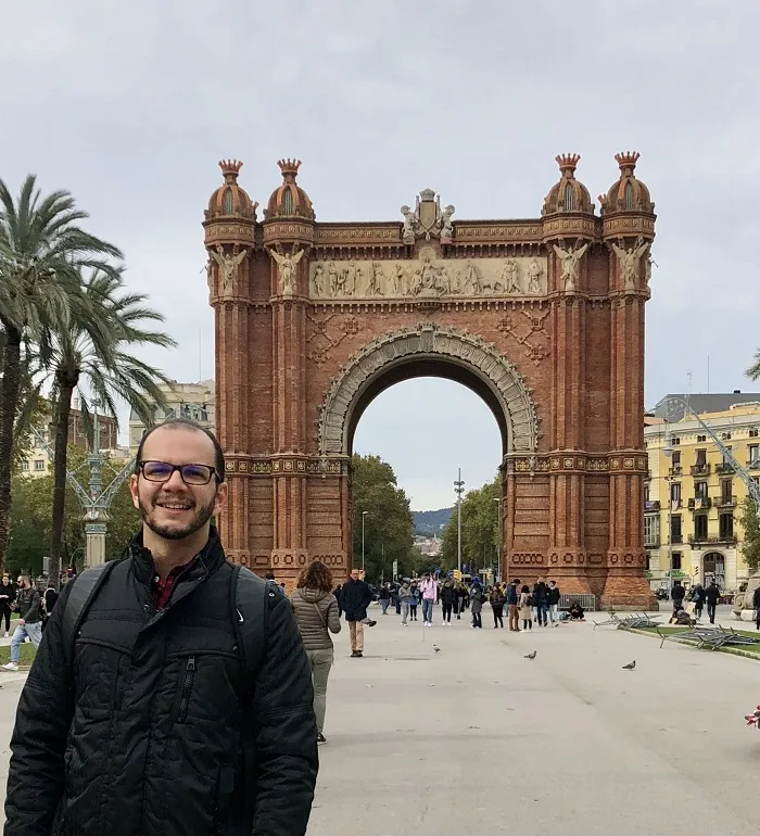 Arco do Triunfo, em Barcelona