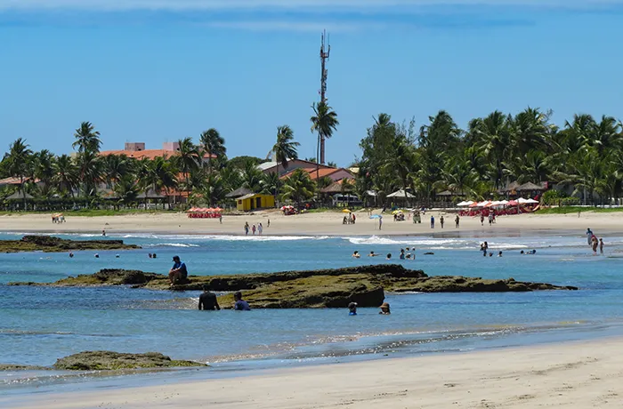 A Praia dos Carneiros em Pernambuco Praia dos Carneiros, em Tamandaré, Pernambuco