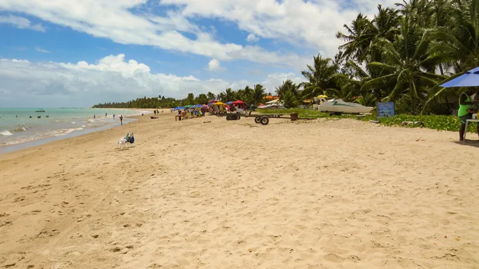Praia de Peroba, em Maragogi, Alagoas